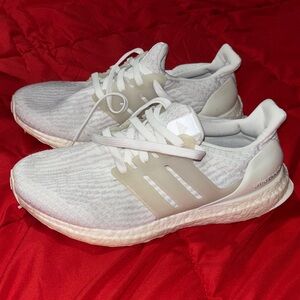 Adidas Ultra Boost Cream White Running Shoes